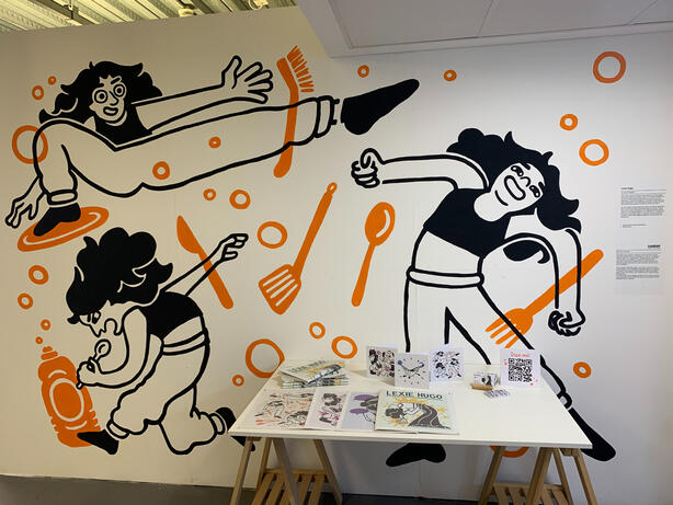 Washing Up Boogie mural