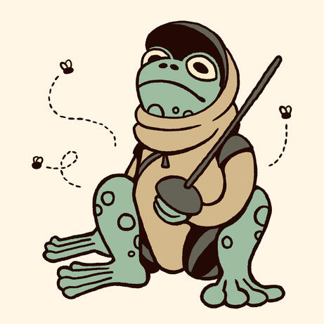 Frog Fencer Frog Fencer
