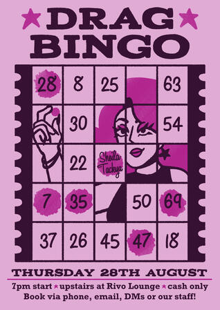 Drag Bingo poster Drag Bingo poster