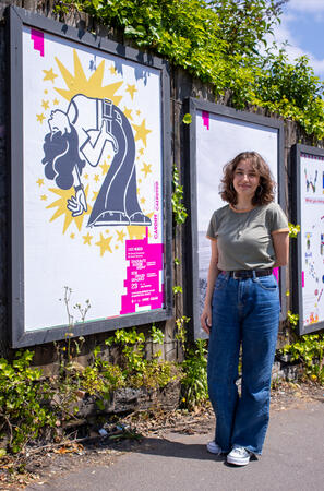Degree Show promotional poster