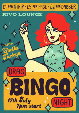 Drag Bingo poster Drag Bingo poster